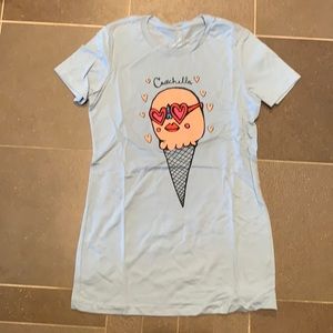 NWOT Coachella Ice Cream Graphic Tee (M, L)